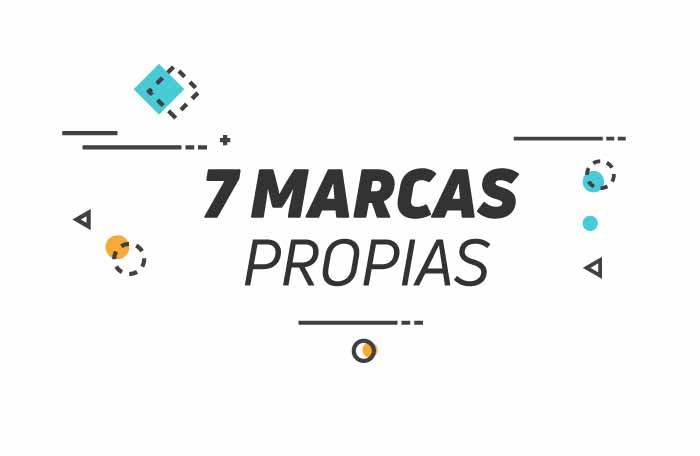 7 marcas propias