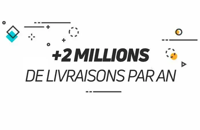 +500.000 envois par an