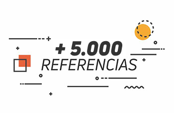 +5.000 referencias