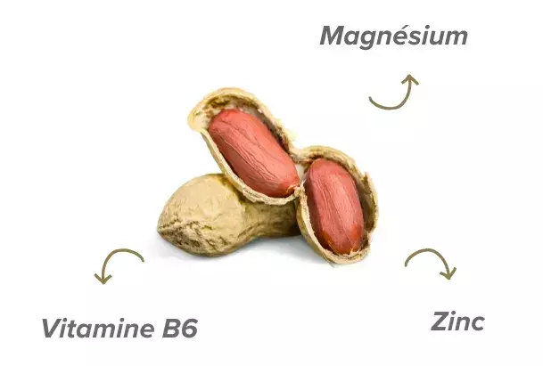 nutriments apporte la cacahuète 