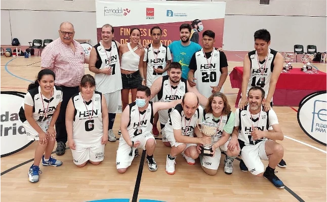 Campeones Fundación Raíles basket