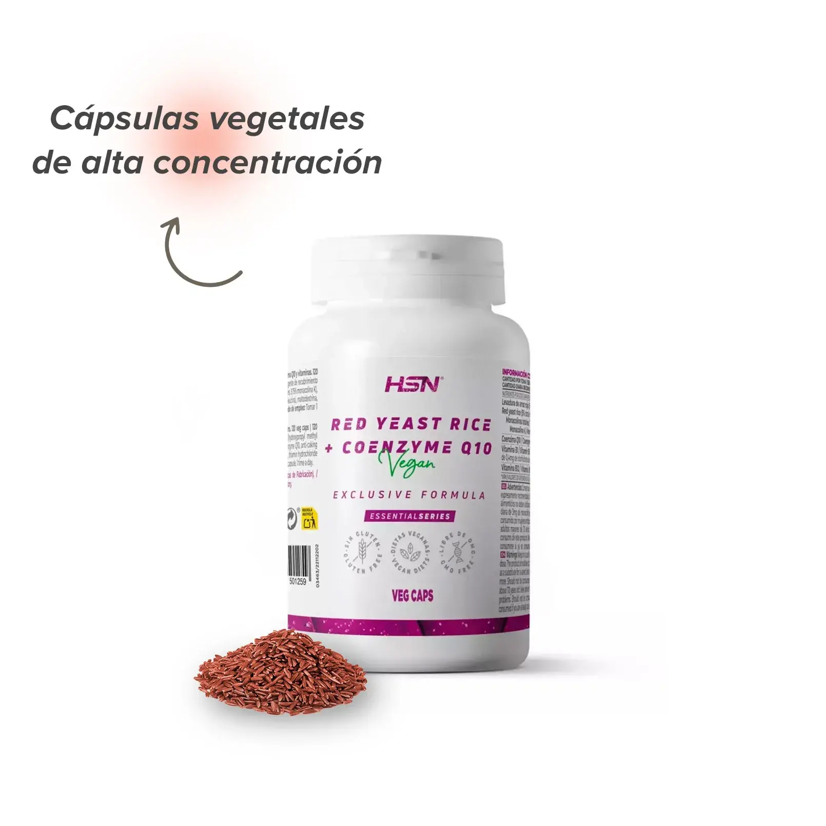 Levadura de Arroz Rojo HSN
