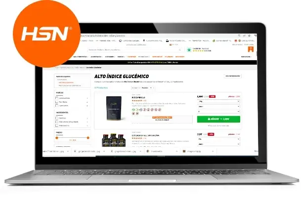 Comprar carbohidratos de alto índice glucémico