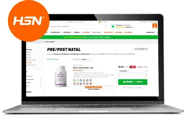 Comprar vitaminas para embarazadas HSN