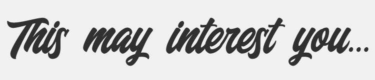 This interests you