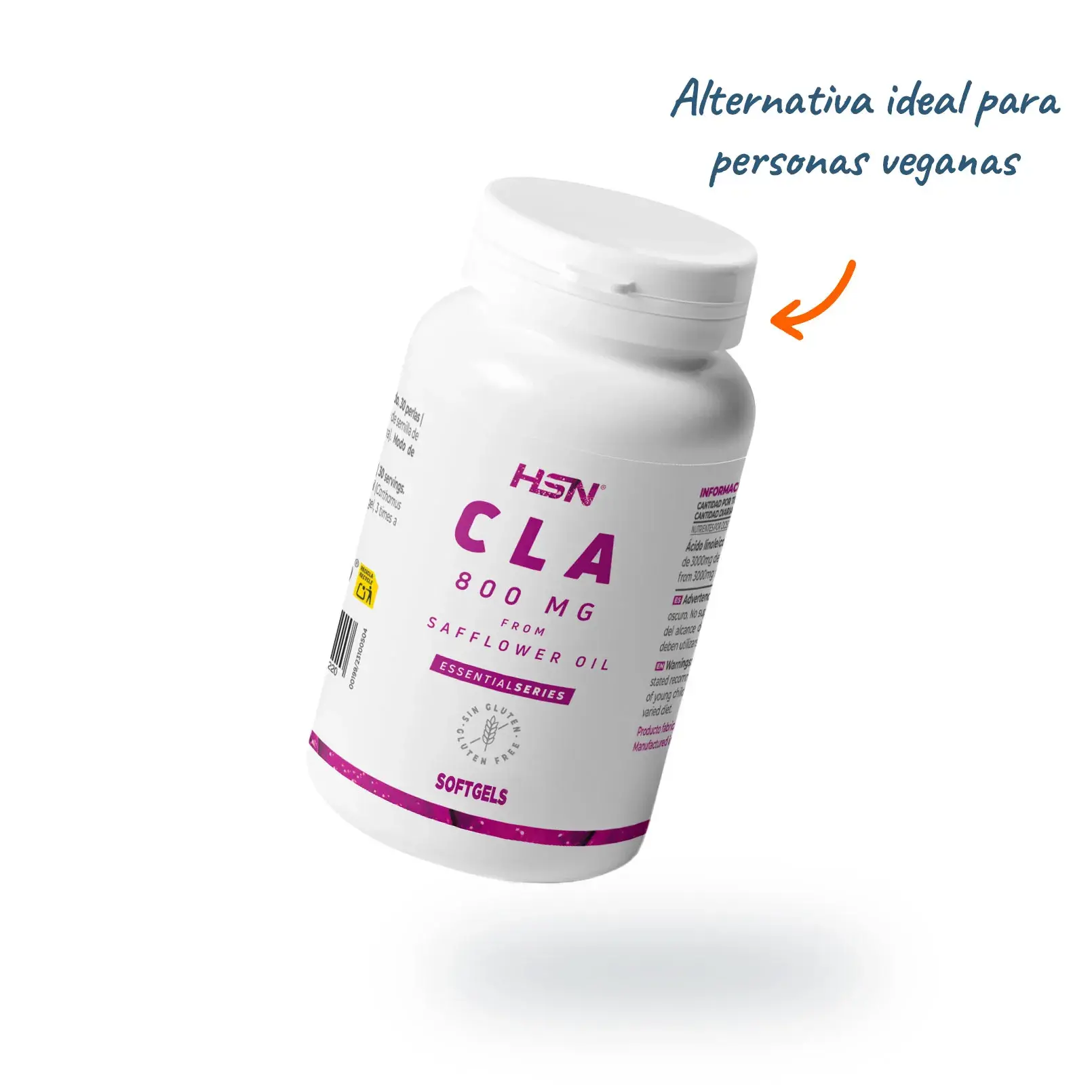 Complementos CLA veganos de marcas propias