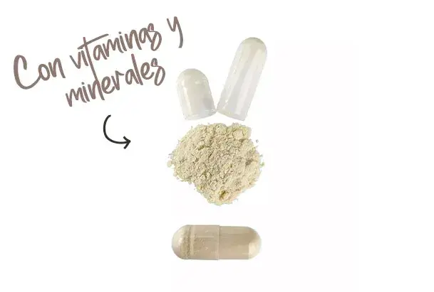 Ginseng Coreano con vitaminas y minerales