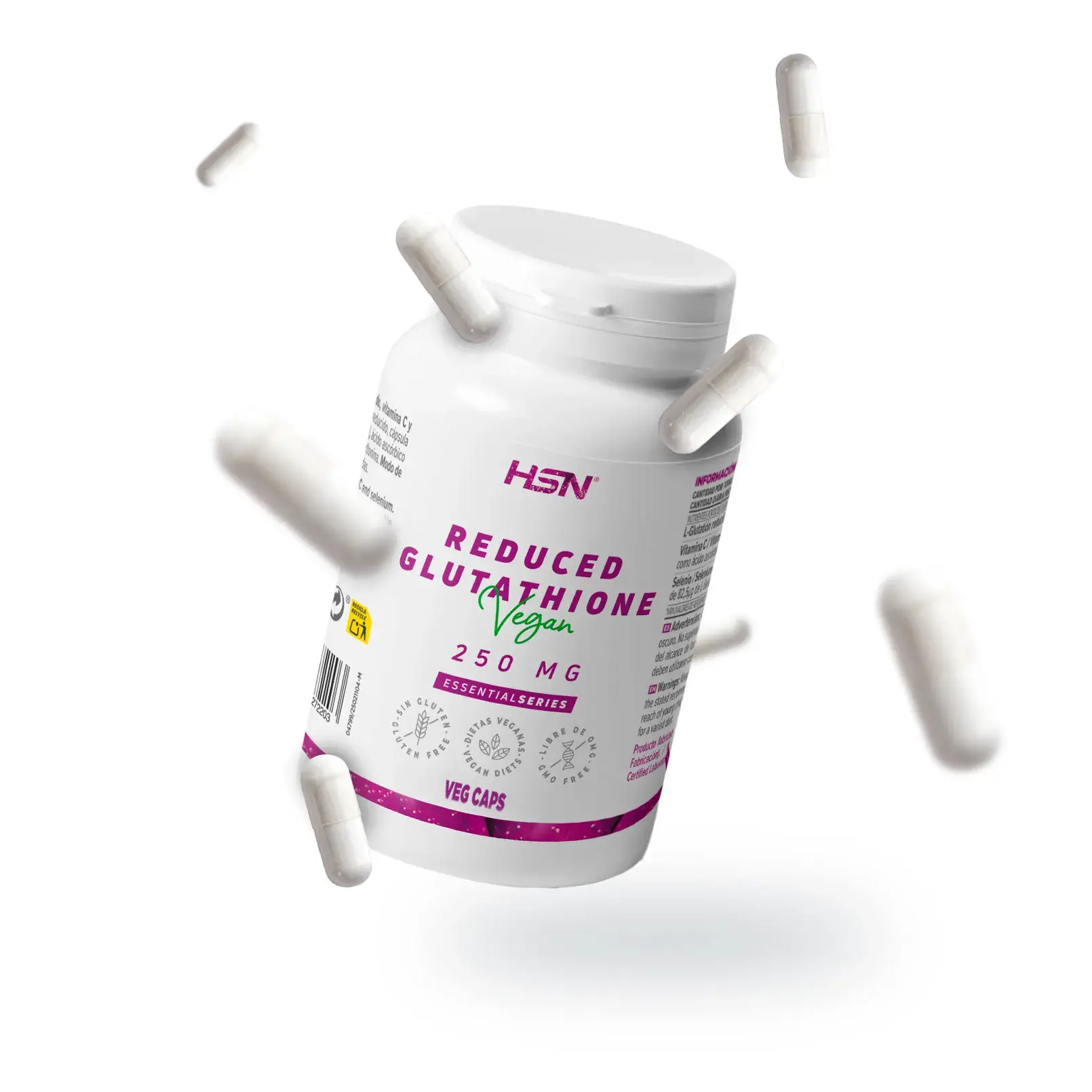 &iquest;Qu&eacute; formatos de Glutati&oacute;n puedes encontrar en HSN?