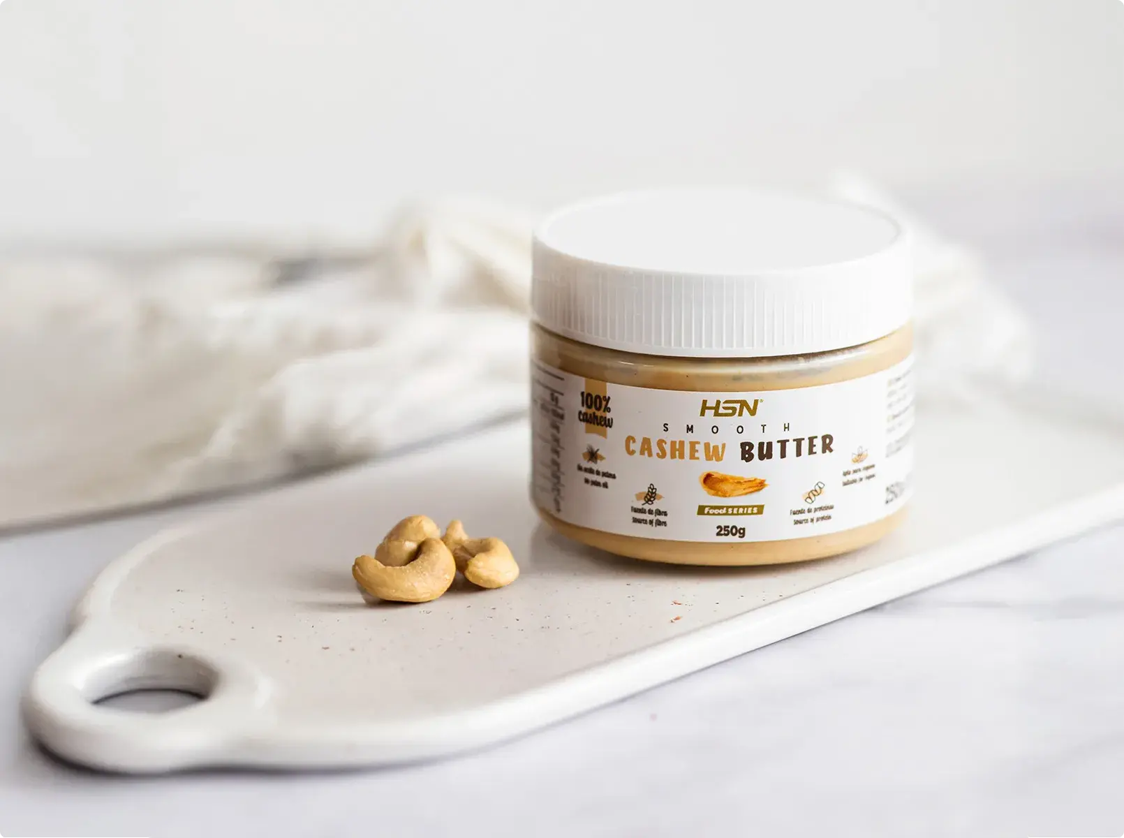 Crema de frutos secos sin az&uacute;cares