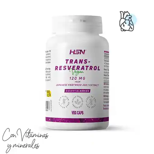 C&aacute;psulas de resveratrol con vitaminas y minerales