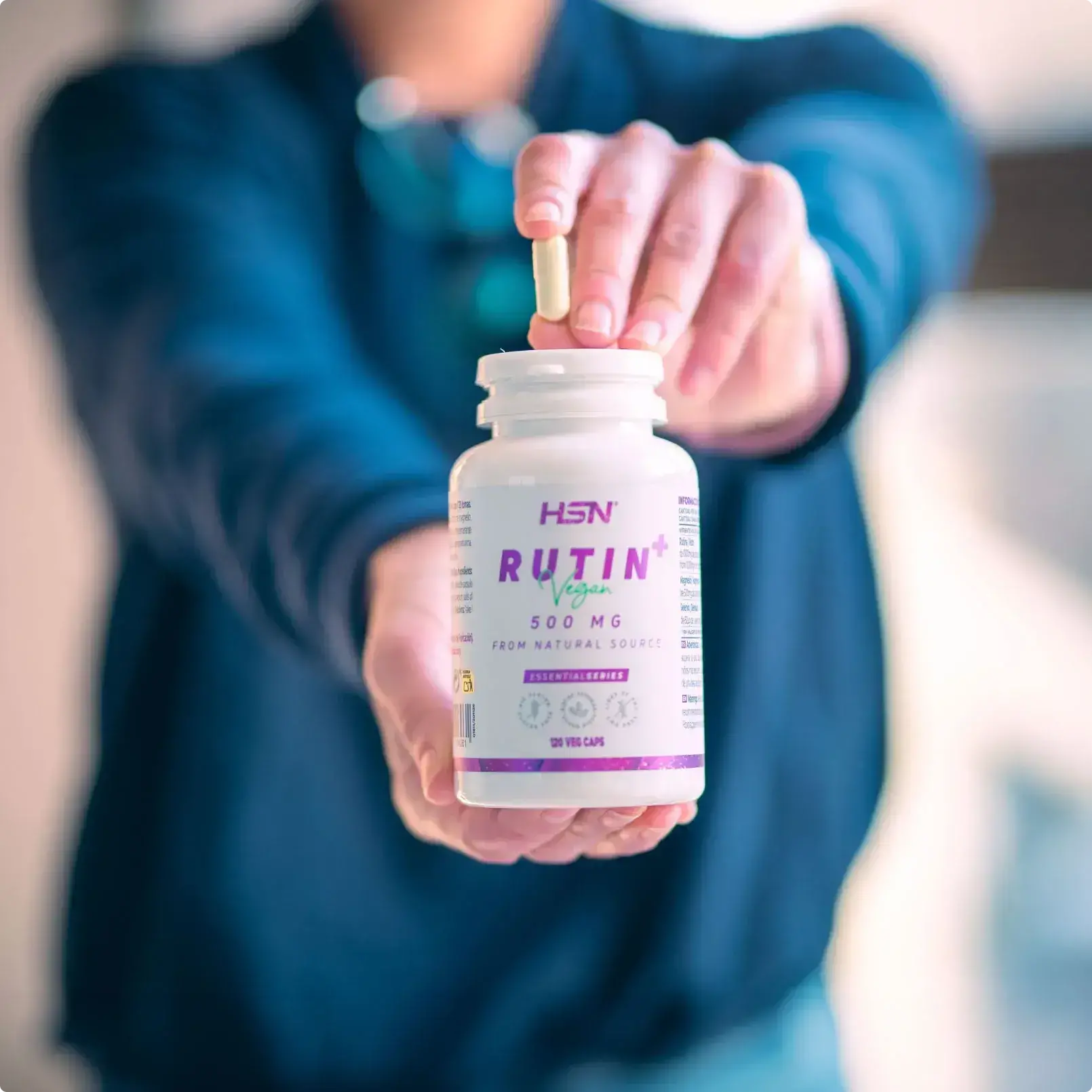 Rutina con magnesio y selenio