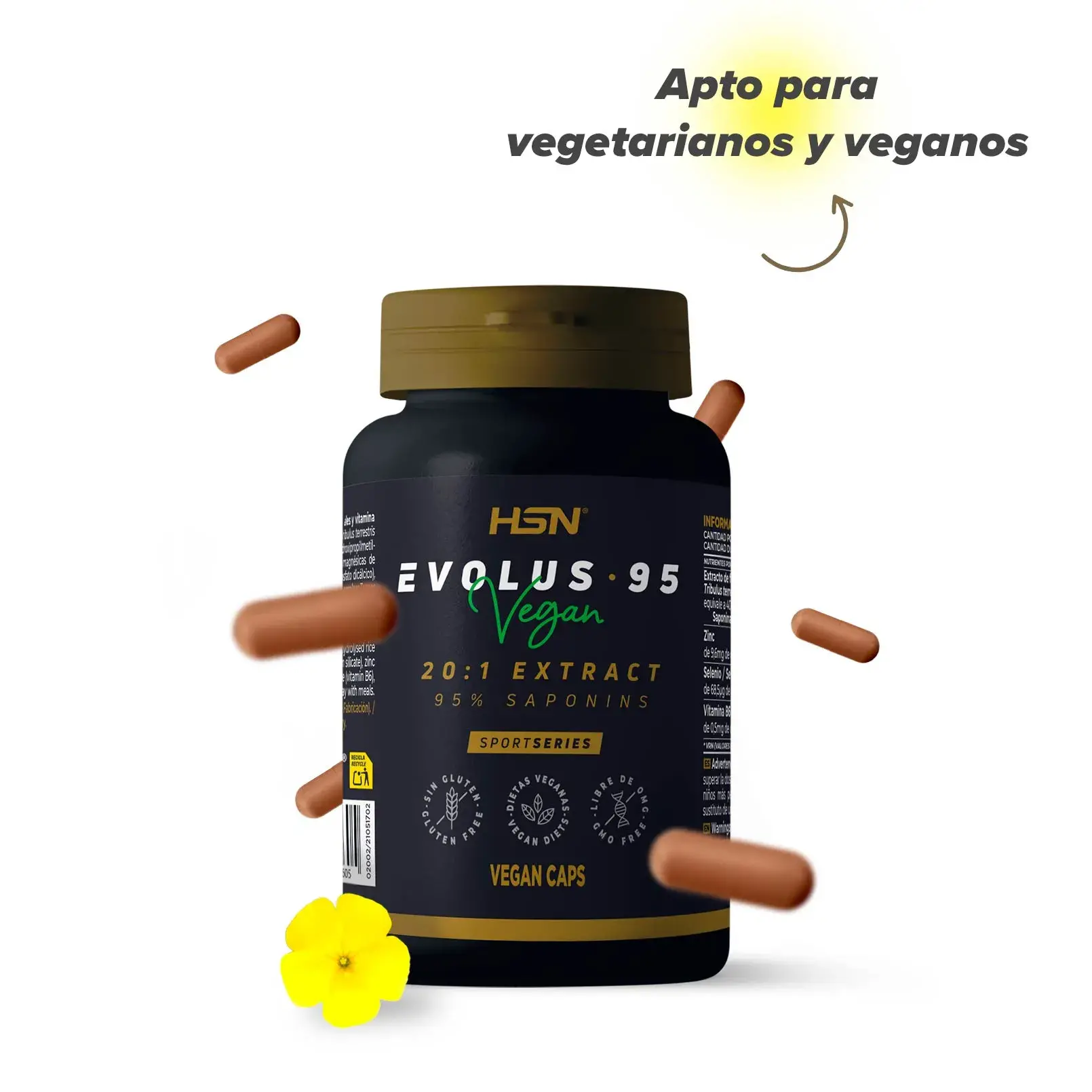 Cápsulas HSN Tribulus