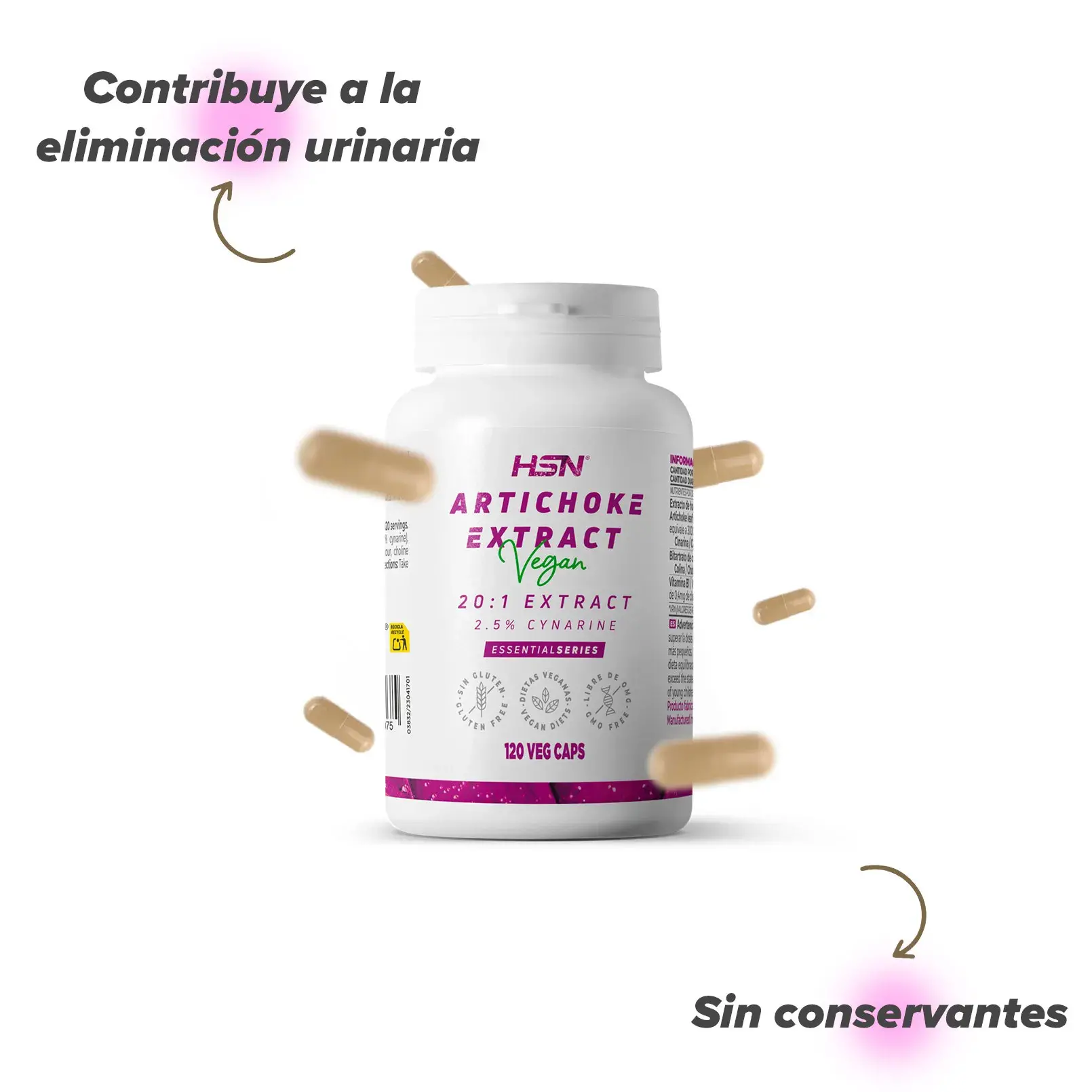 Extracto de alcachofa HSN