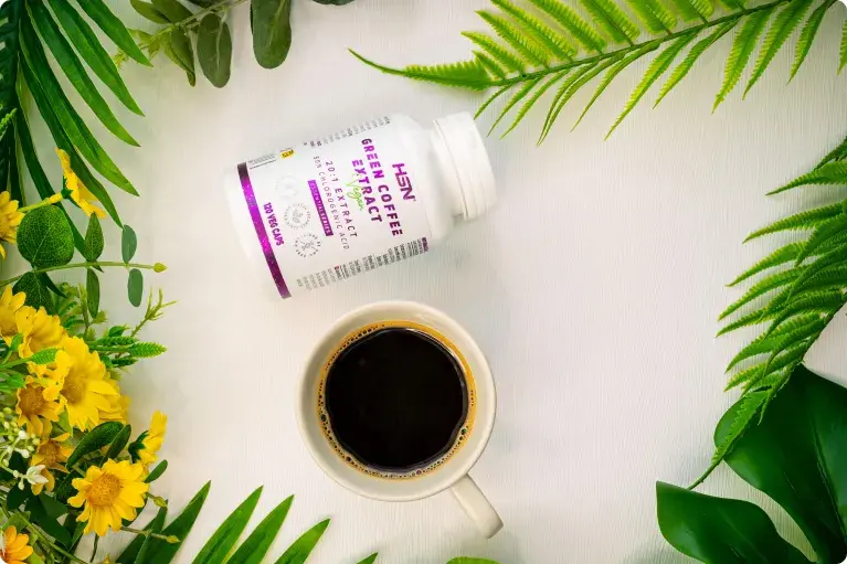 Extracto de Café verde estandarizado con vitaminas