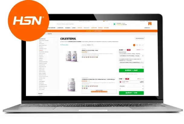 Productos para reducir el colesterol HSN