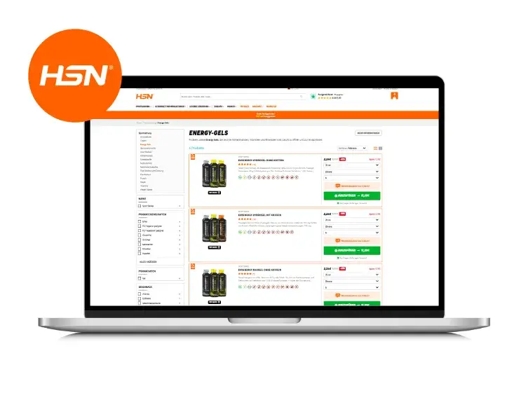 Energiegele kaufen HSN