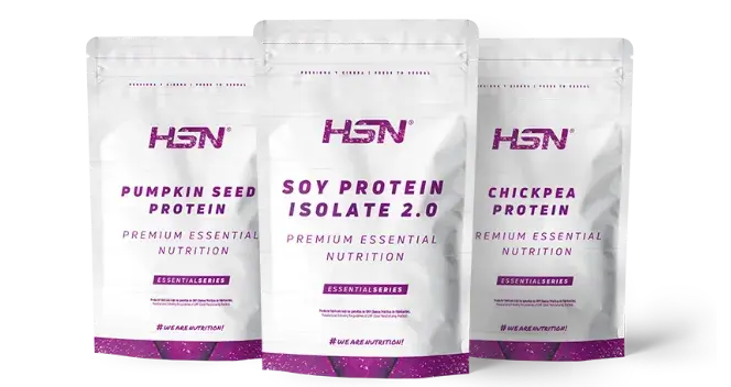 Types de protéines végétaliennes dans HSN