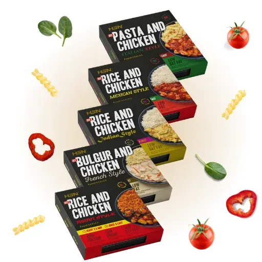 Fit Meals Ready to Eat, High in Protein  