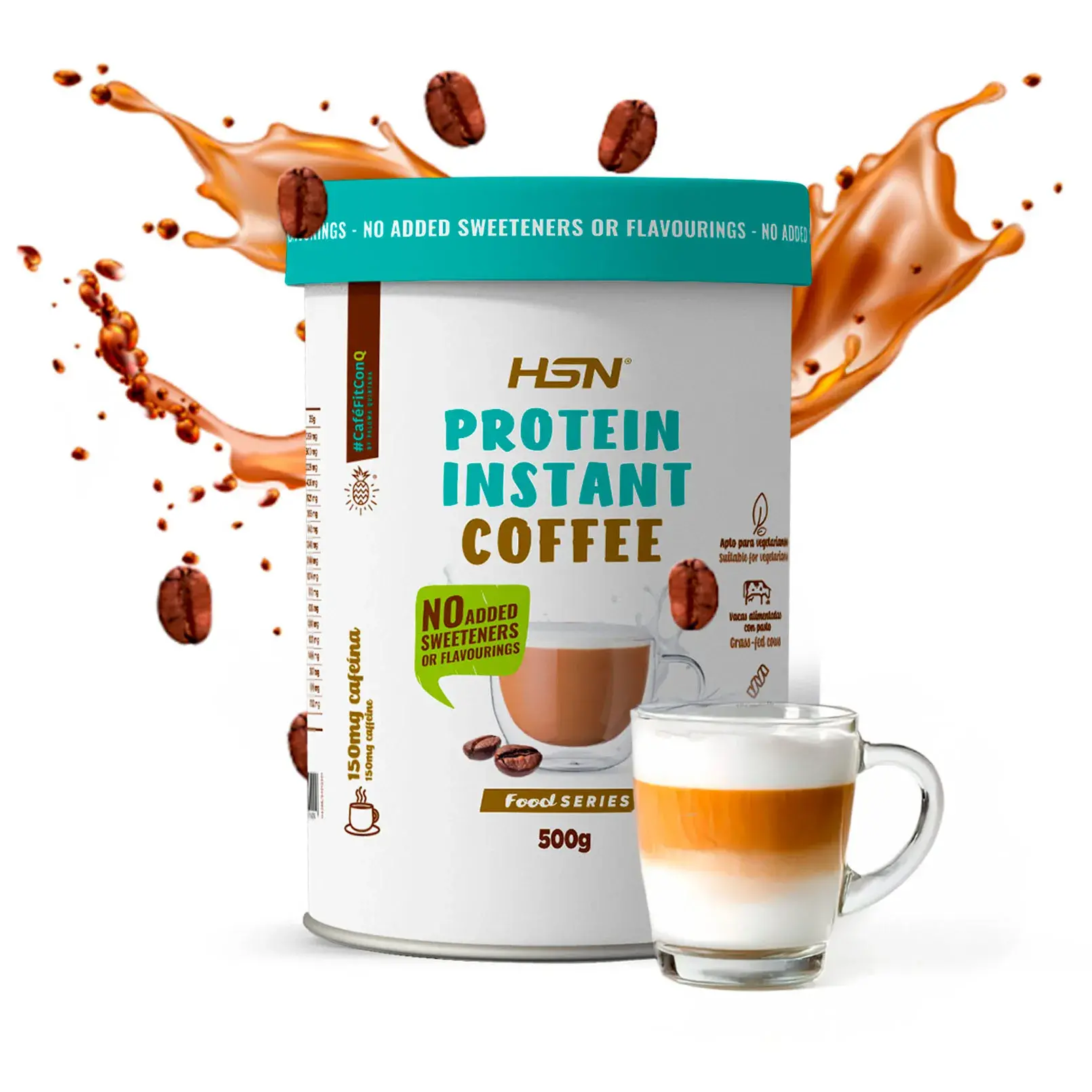 Café proteico sin edulcorantes
