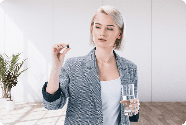 Take natural anti-gas tablets