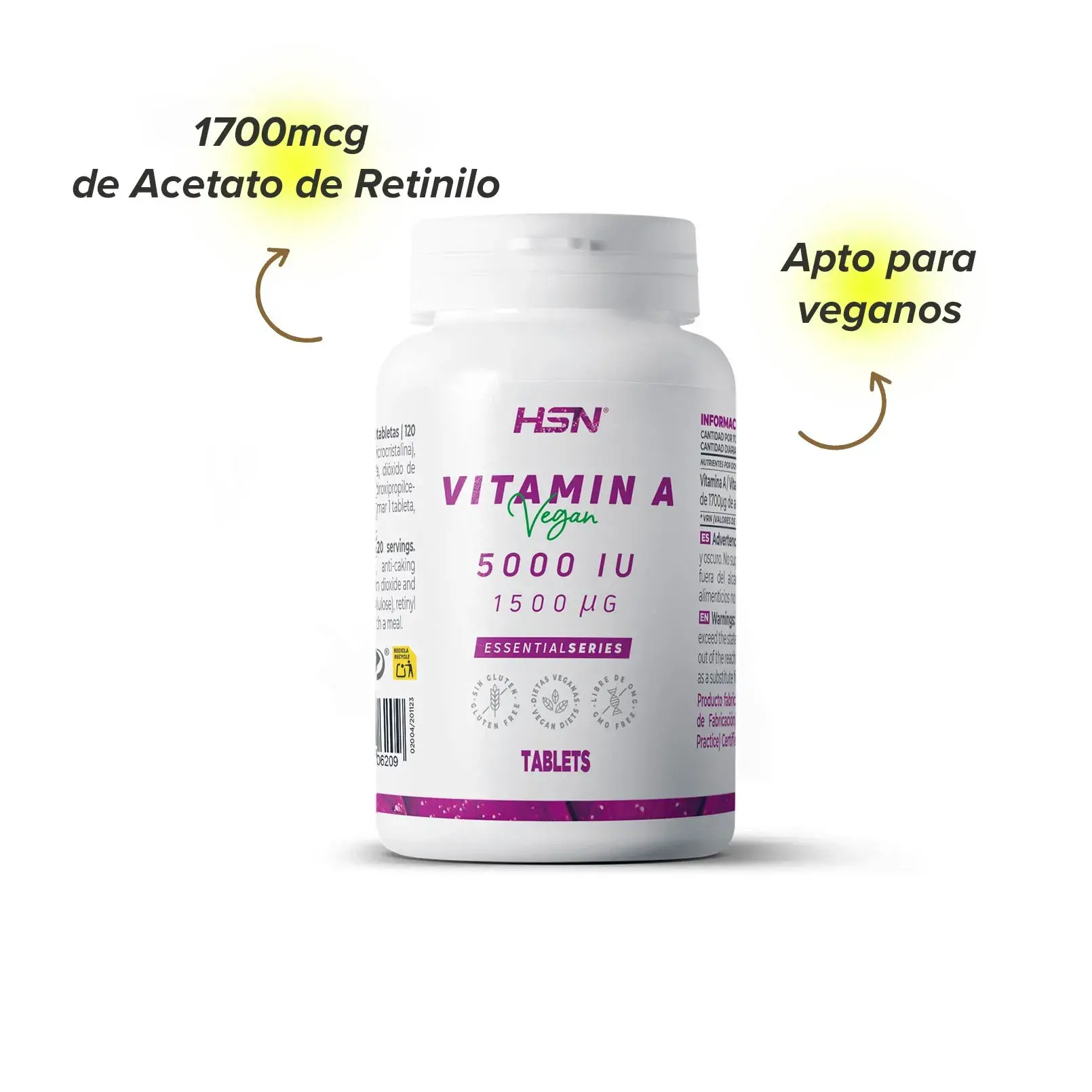 Vitamina A para la salud ocular